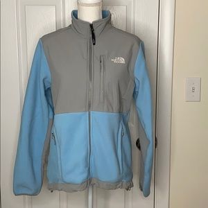 Light Blue Fleece North Face